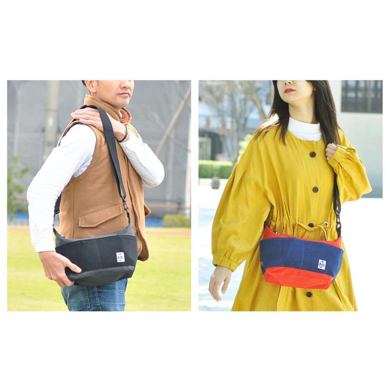 チャムス CHUMS ショルダーバッグ スウェットナイロン Collect Shoulder Sweat Nylon コレクトショルダー ch60-2679 メンズ レディース 2201cop 【chusk】|Newbag Wakamatsu バッグ 財布|22