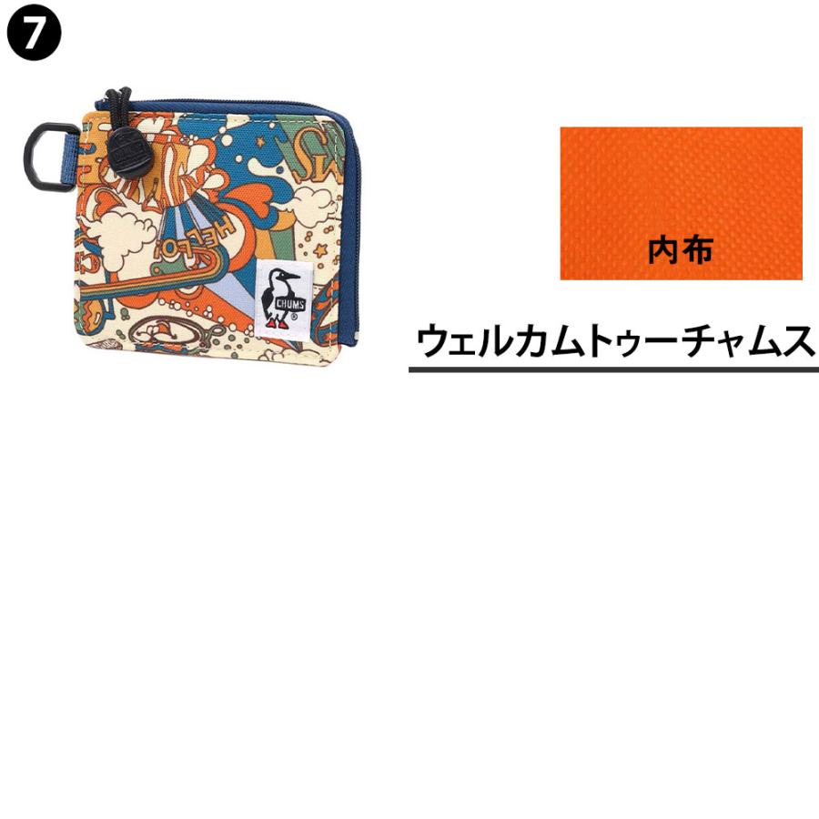 最大P+16% チャムス 財布 ミニ財布 リサイクル CHUMS Recycle エルシェイプトジップウォレット L-Shaped Zip Wallet ch60-3566 ネコポス可能 メンズ レディース｜newbag-w｜12