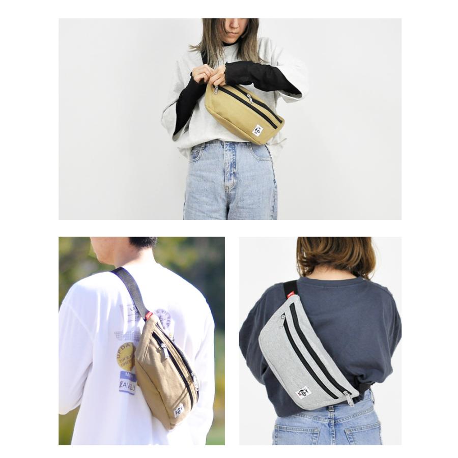 最大P+16% チャムス CHUMS ボディバッグ ウエストポーチ ウエストバッグ Small Fanny Pack Sweat スモールファニーパックスウェット ch60-3598｜newbag-w｜26