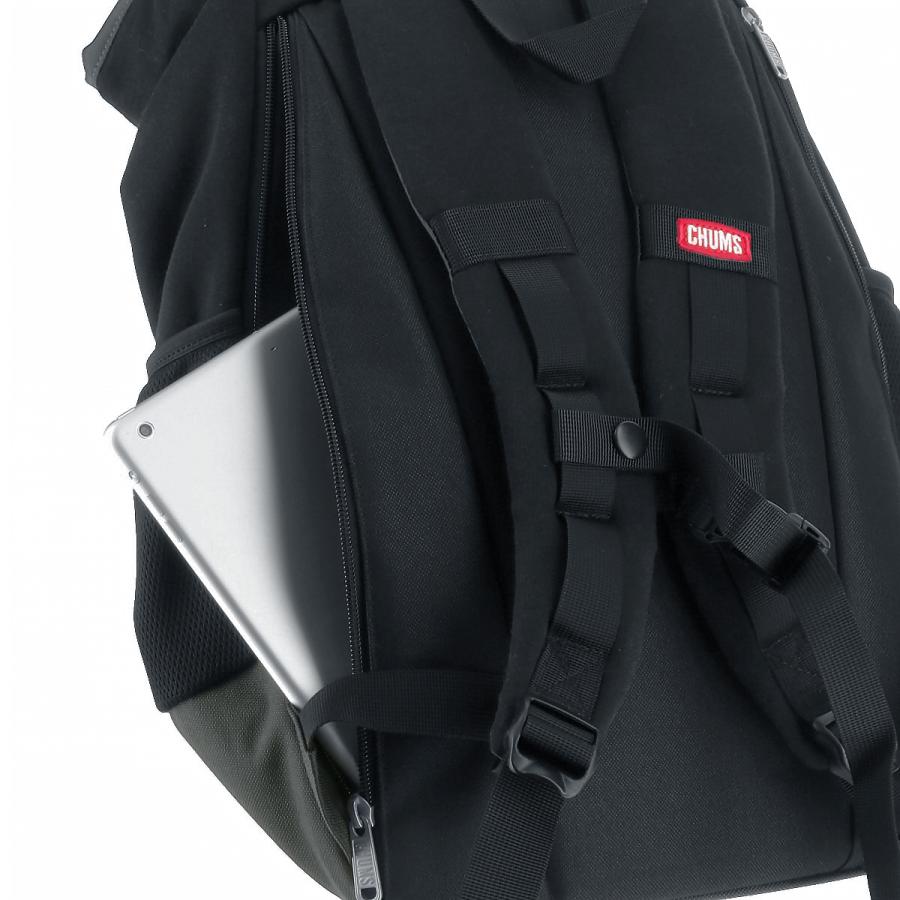 最大43％ チャムス リュック 21L A4対応 CHUMS ブックパックスウェットナイロン CH60-3975 メンズ レディースの画像