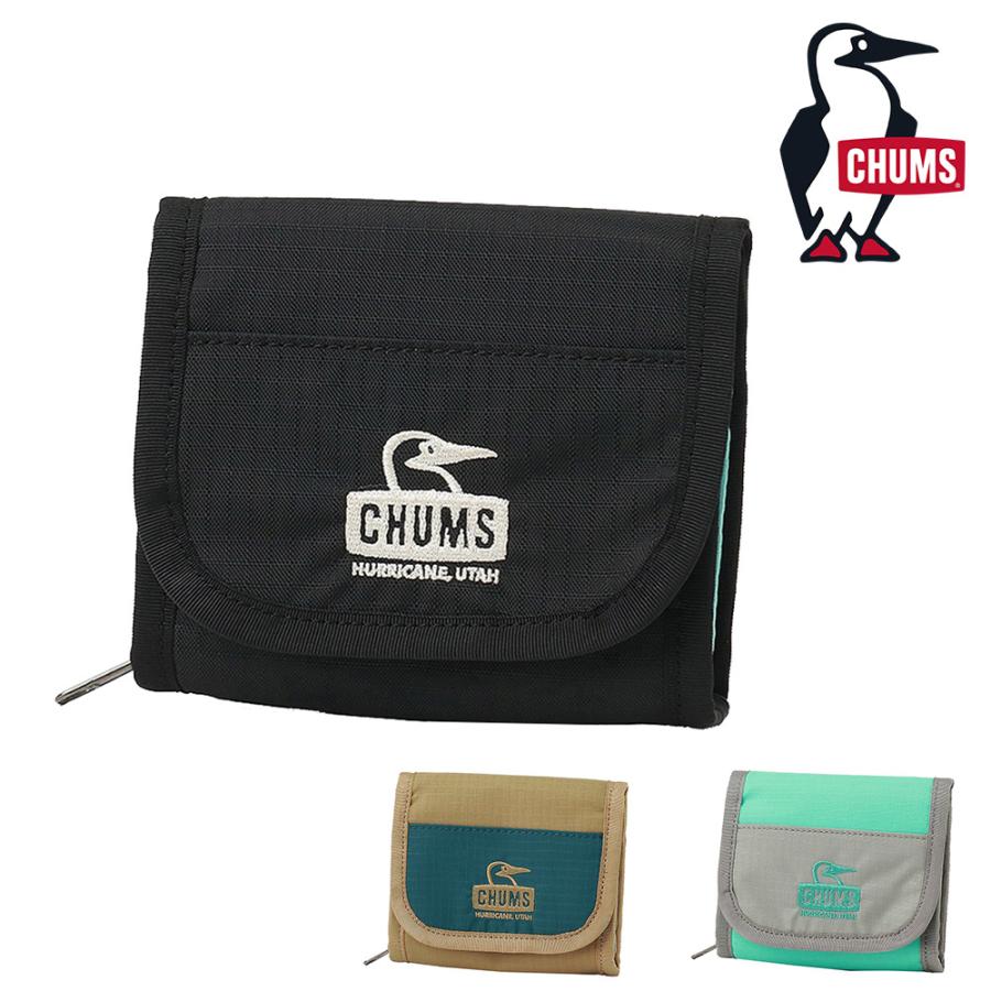 CHUMS 最大P+16% チャムス 財布 二つ折り財布 折財布 2つ折り