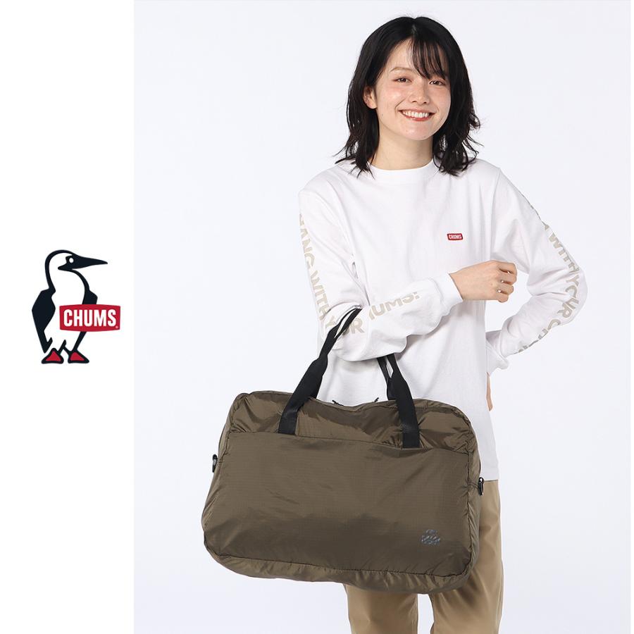 CHUMS（チャムス） 最大40％ ボストンバッグ 24L A4対応 パッカブル