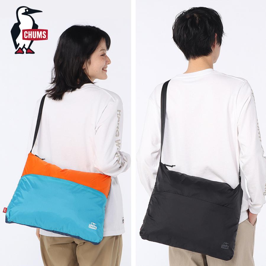 CHUMS（チャムス） ショルダーバッグ 5L A4対応 パッカブルショルダー