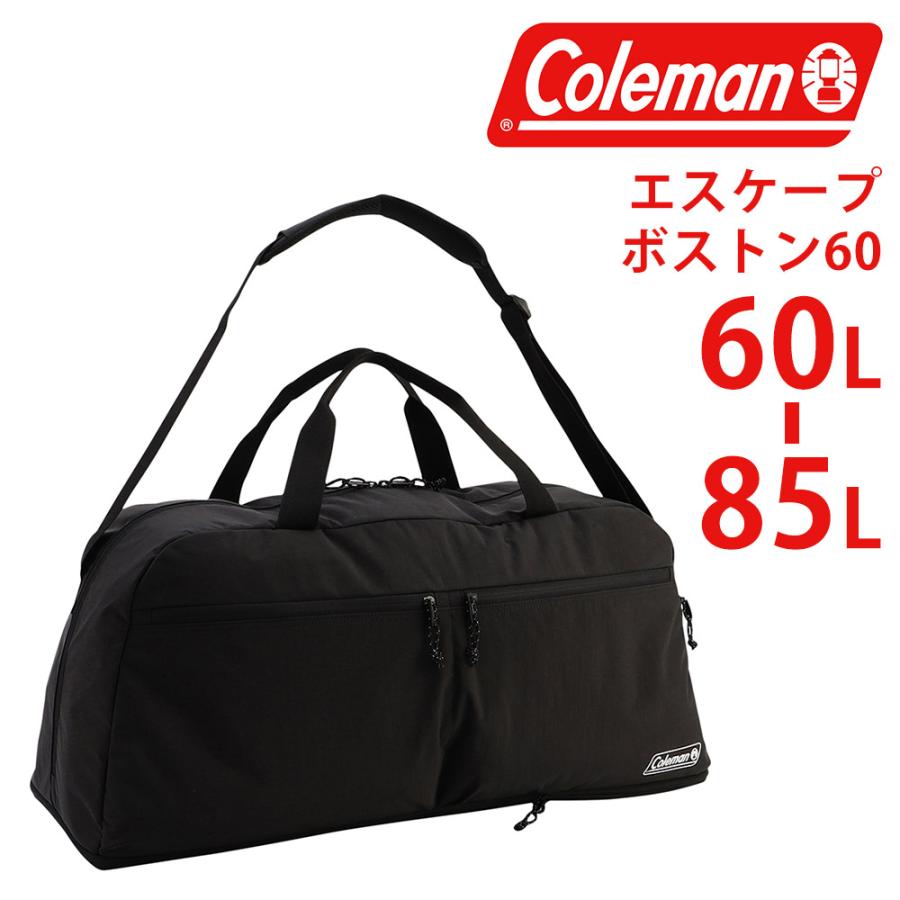 Coleman 2WAYボストンバッグ（L）ブラック Coleman（コールマン） 最大37％ 2way ボストンバッグ ショルダー
