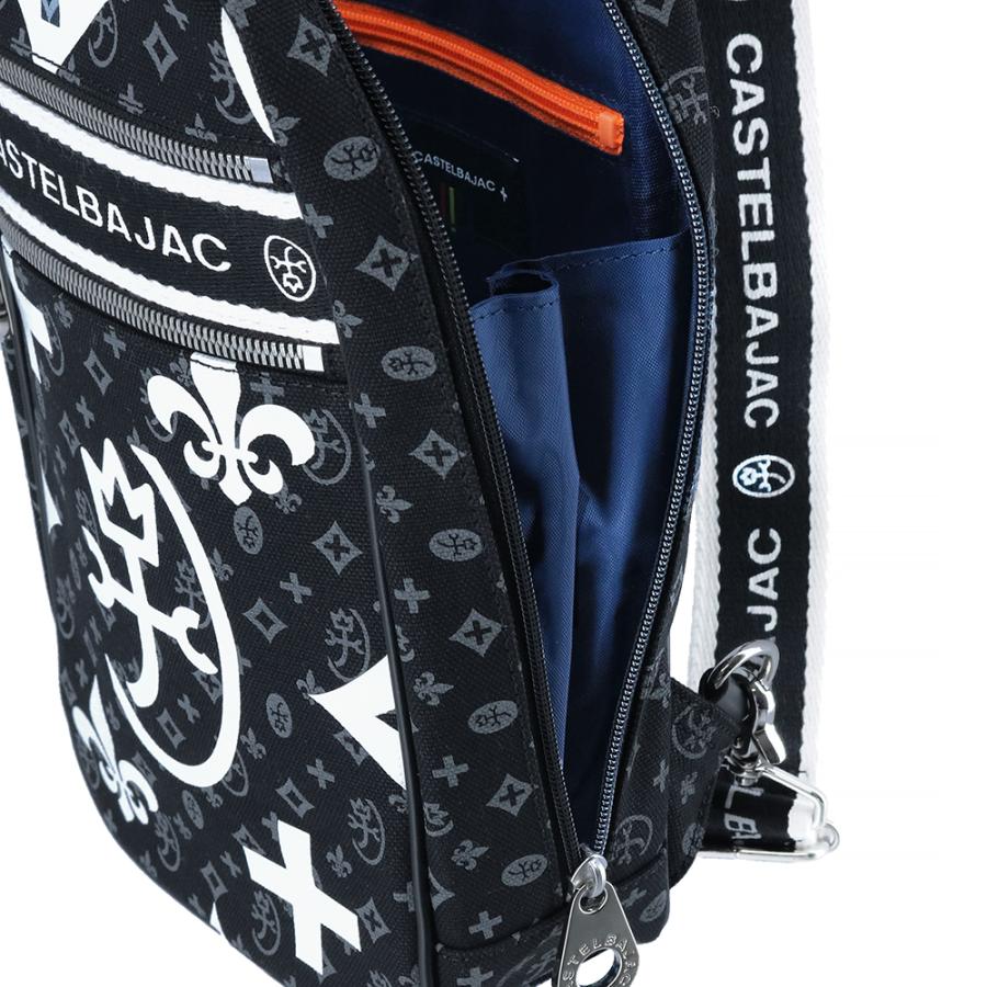 CASTELBAJAC ボディバッグ ブラック/ホワイト CASTELBAJAC カステルバジャック ボディバッグ ニース 038911