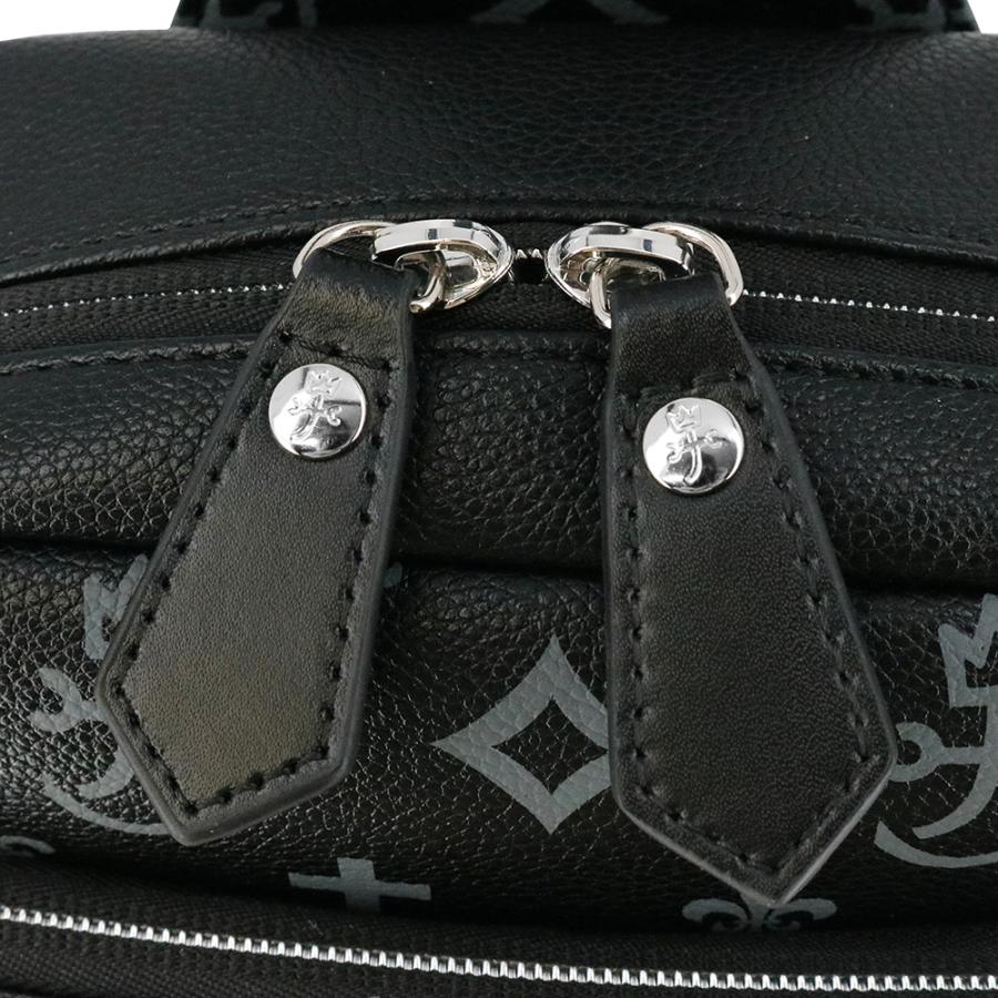 【極美品】カステルバジャック ボディバッグ ワンショルダー モノグラム レザー CASTELBAJAC（カステルバジャック） 最大51% 5/3限定 ルックス ボディ
