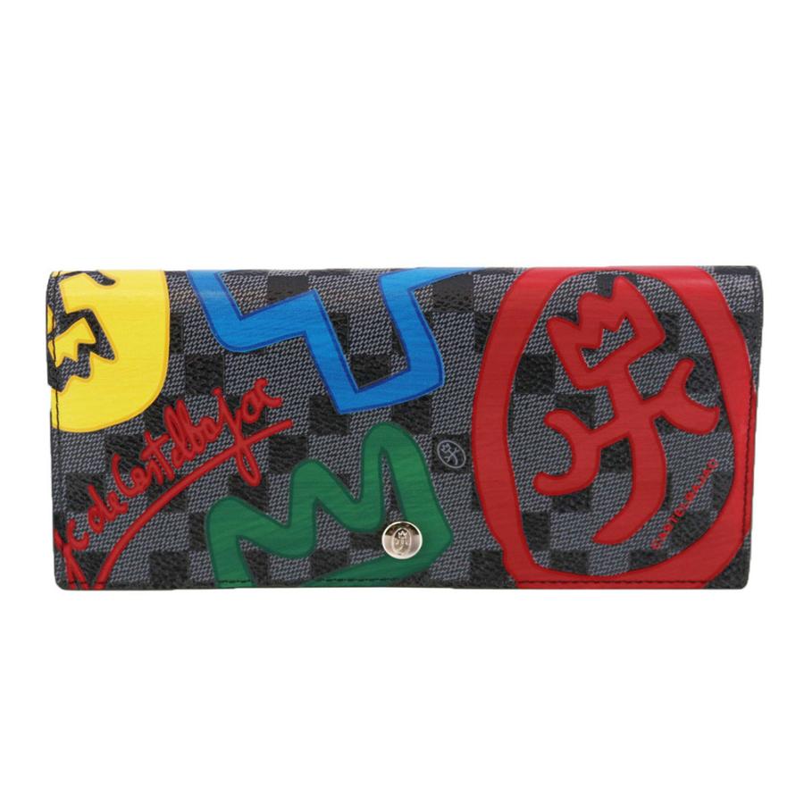 新品未使用CASTELBAJAC カラフル長財布 CASTELBAJAC（カステルバジャック） 最大44％ 財布 長財布 被せ長財布