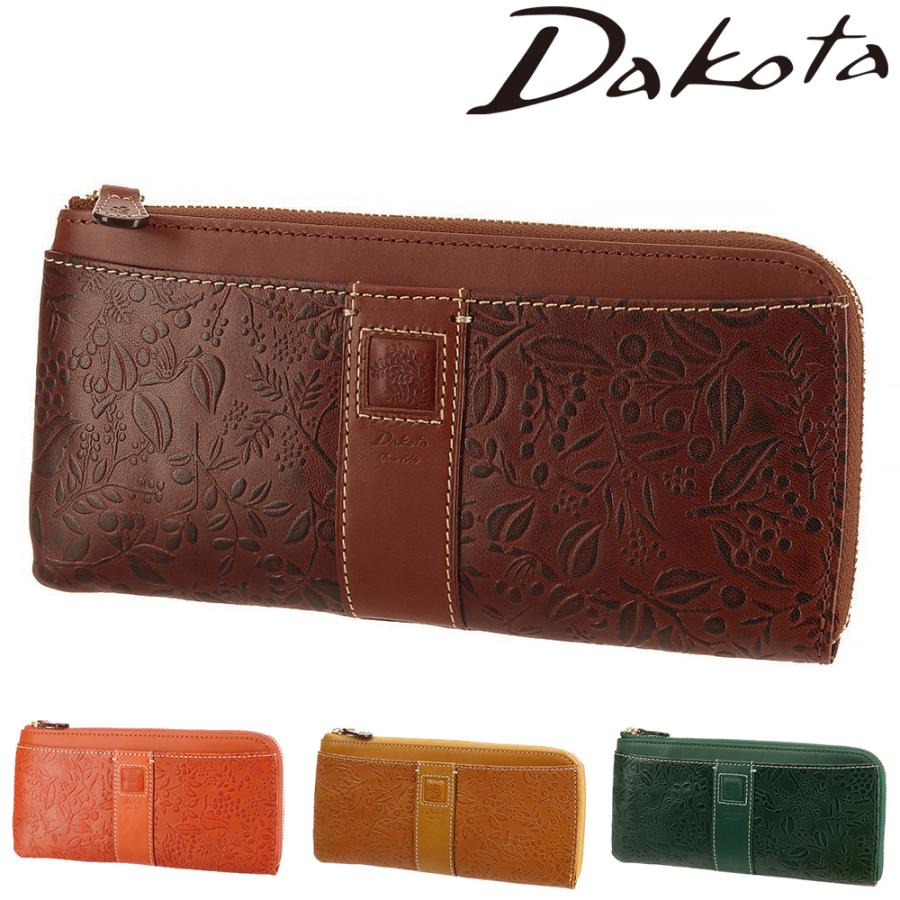 たこも Dakota（ダコタ） 最大P+16% Dakota L字ファスナー長財布 ミモザ 31214