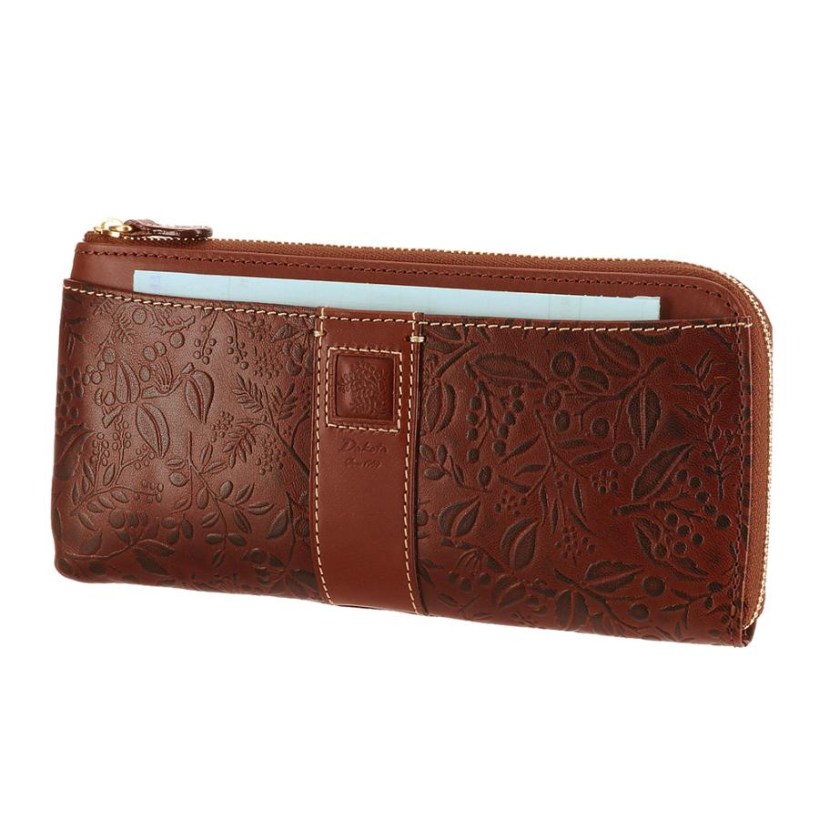 たこ Dakota（ダコタ） 最大P+16% Dakota L字ファスナー長財布 ミモザ 31214