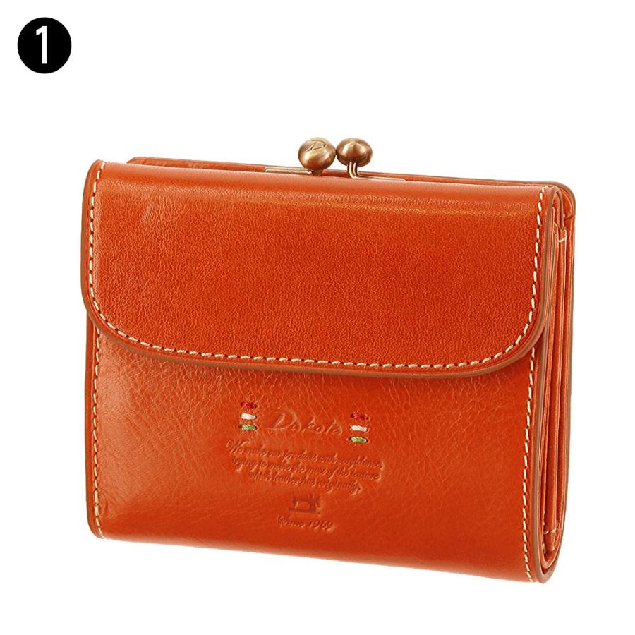 Dakota（ダコタ） 最大P+16% 二つ折り財布 折財布 ミニ財布 がま口