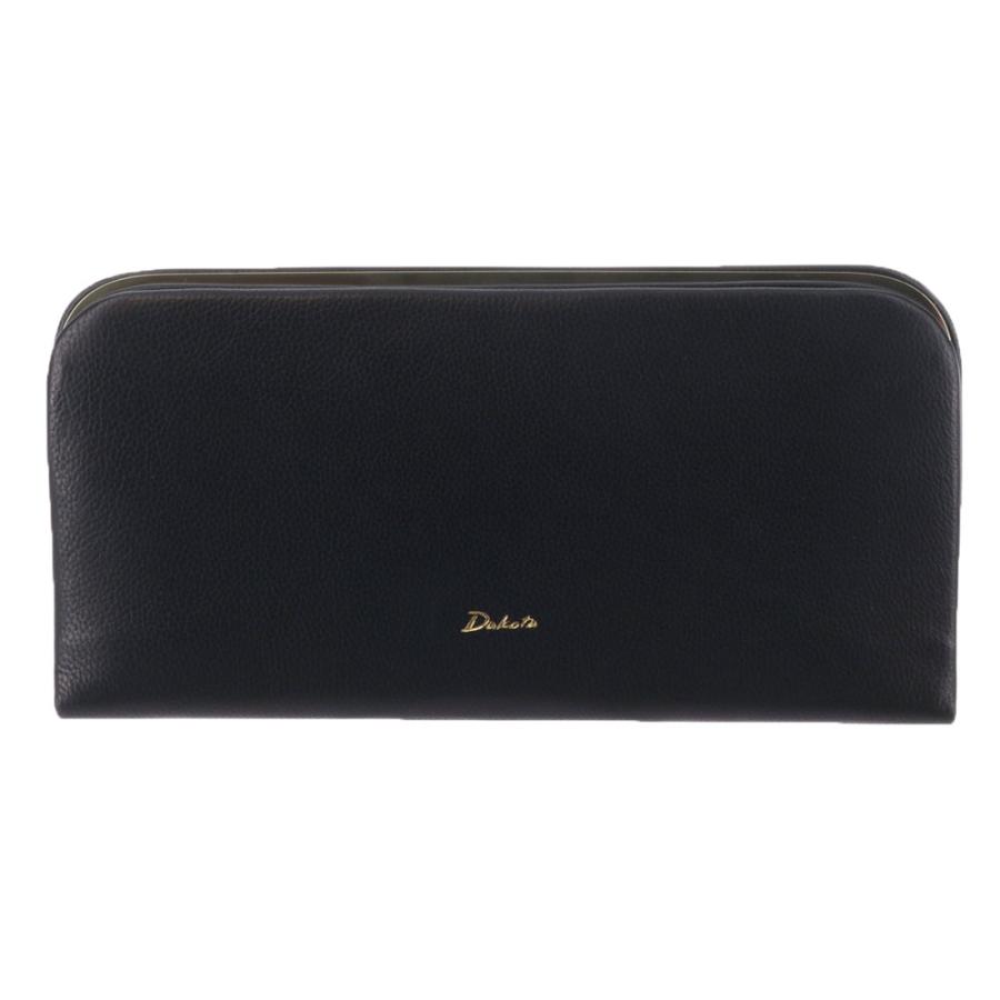 【新品 未使用】Dakota 長財布 がま口　黒 Dakota（ダコタ） 最大50％ 財布 財布 がま口長財布 オッティモ 30934