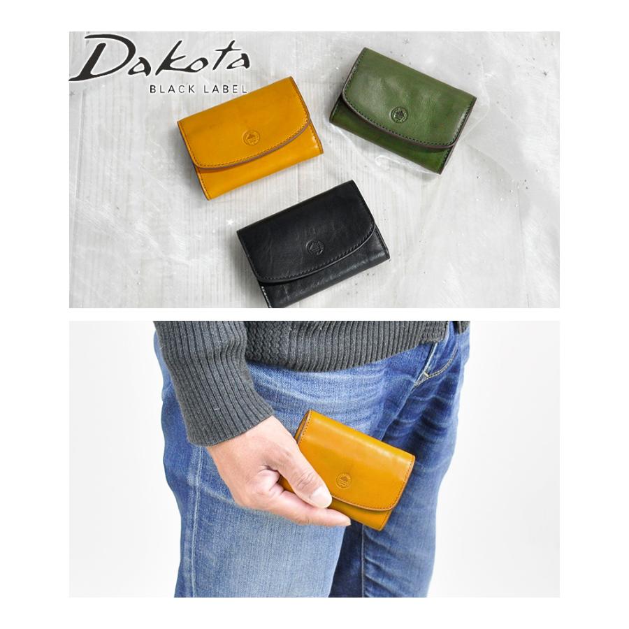 Dakota（ダコタ） 最大P+16% ダコタブラックレーベル 三つ折り財布 折