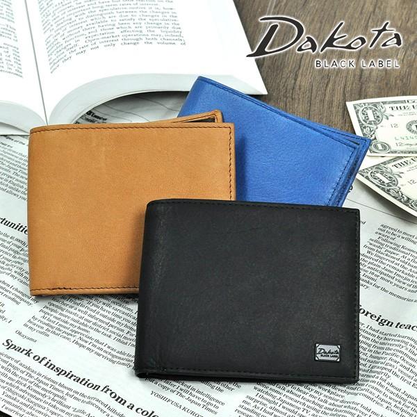 ダコタブラックレーベル Dakota black label 二つ折り財布 札入れ Waxy