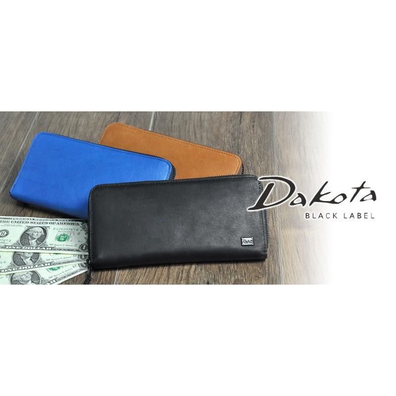 Dakota ダコタブラックレーベル black label ラウンドファスナー