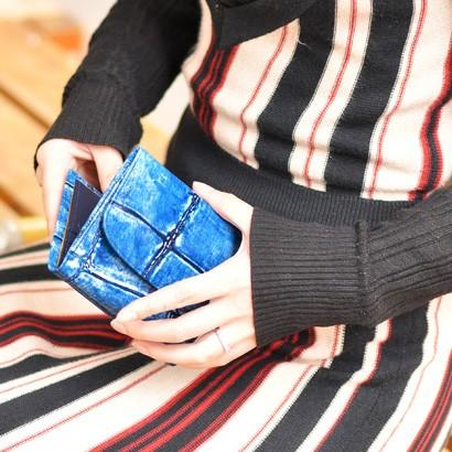 VIADOAN（ヴィアドアン） 最大P+16% ドアン 折り財布 LARGECROCO