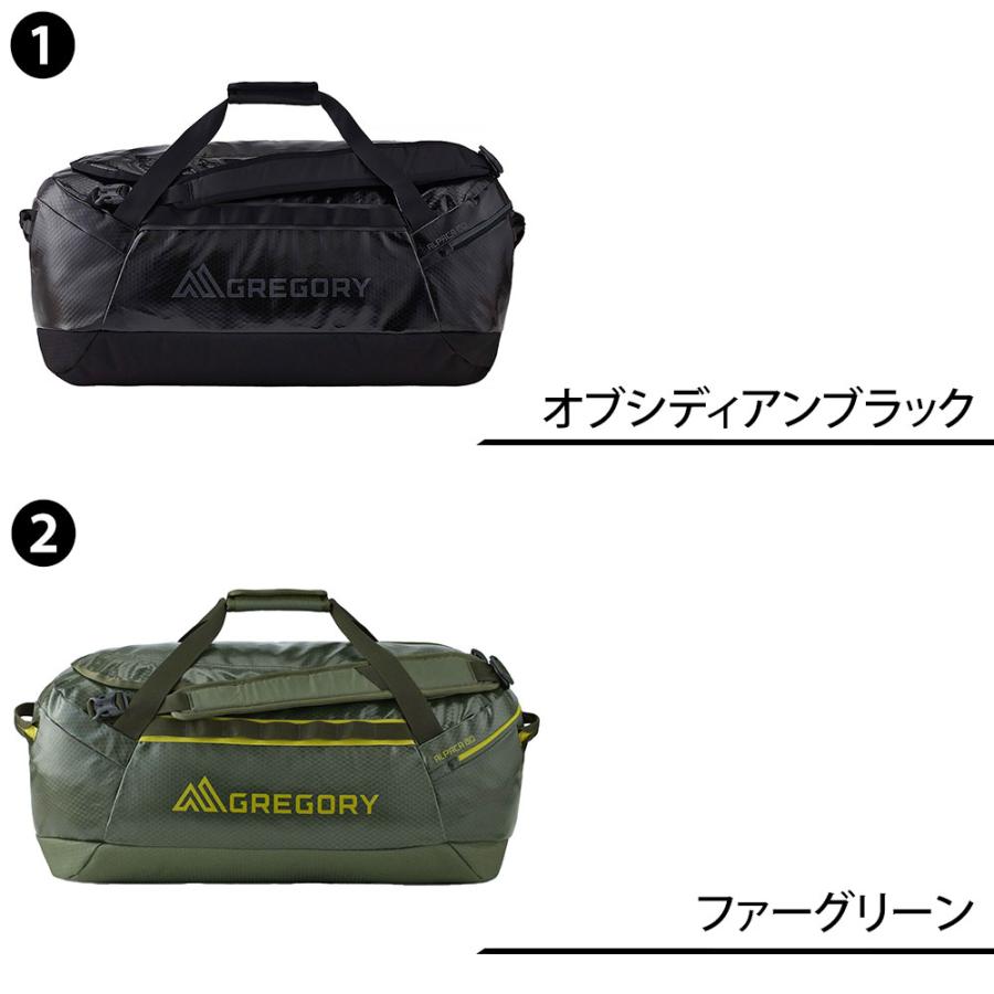 グレゴリー GREGORY 2wayボストンバッグ ダッフルバッグ リュックサック TRAVEL トラベル ALPACA 60 アルパカ60 メンズ レディース｜newbag-w｜04