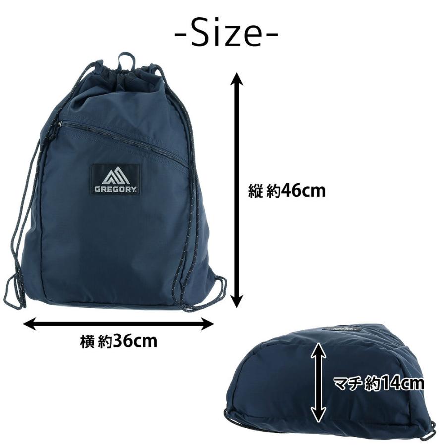 GREGORY 最大P+16% グレゴリー KNAP SAC ナップサック リュック