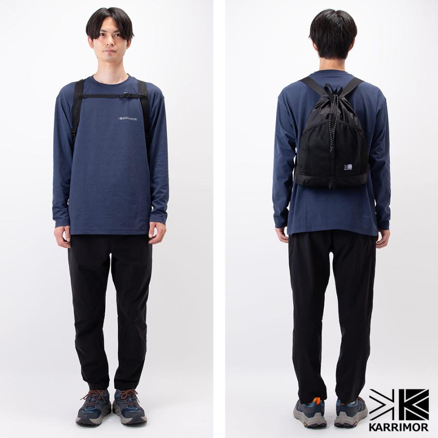 最大37％ カリマー リュック デイパック 10L A4 ナップサック 軽量 ミニ KARRIMOR グラブナップサックミニ メンズ レディース_6