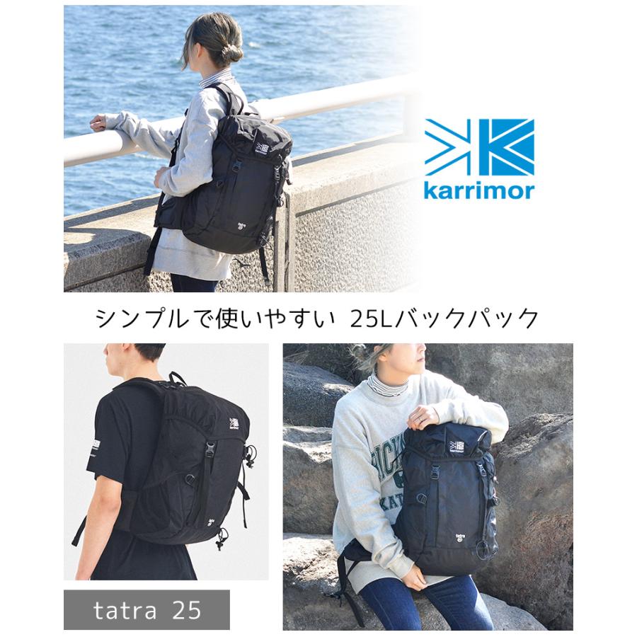 最大P+16% カリマー バッグ リュックサック ザックパック 登山リュック トレッキングパック karrimor タトラ 25 25L A3 B4 A4 メンズ レディース｜newbag-w｜22