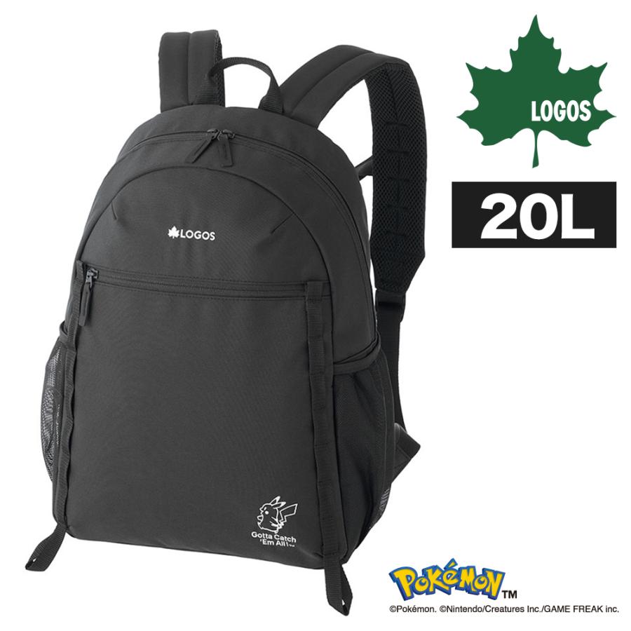 最大37％ ロゴス ポケモン リュック 20L A4 14インチPC収納 撥水 LOGOS
