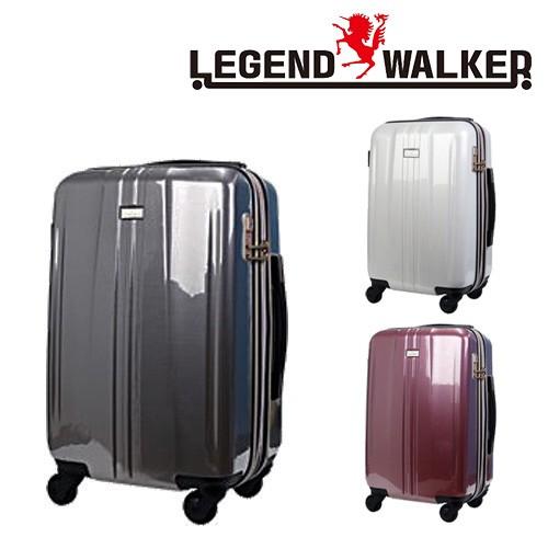 最大P+16% スーツケース キャリーケース ハード 旅行 レジェンドウォーカー LEGEND WALKER スーツケース 44-51L 6701-54｜newbag-w