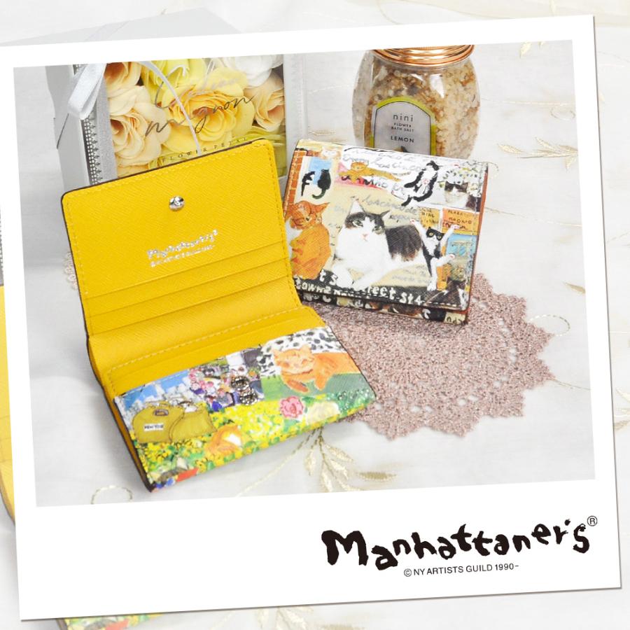 Manhattaner's（マンハッタナーズ） 最大38％ 二つ折り財布 本革 小銭