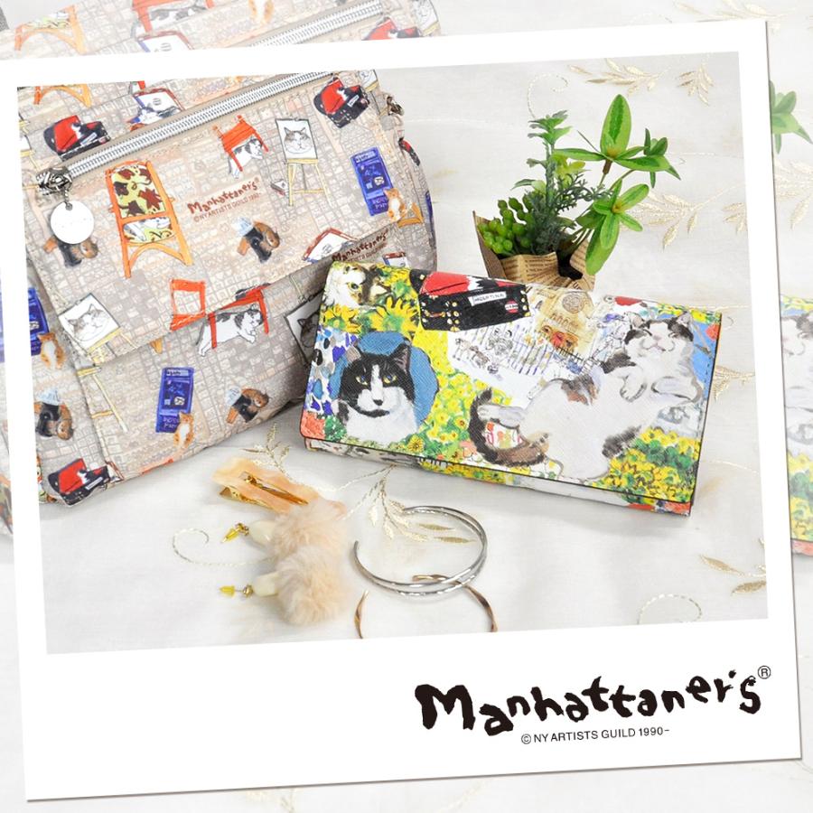 *新品未使用* マンハッタナーズ長財布 かぶせタイプ 楽天市場】マンハッタナーズ 長財布 レディース かぶせタイプ 猫 ねこ