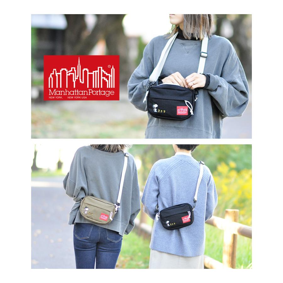 最大P+16% マンハッタンポーテージ Manhattan Portage ショルダーバッグ スヌーピー The mulberry shoulder bag PEANUTS FW2022 MP1124PEANUTSFW22｜newbag-w｜17