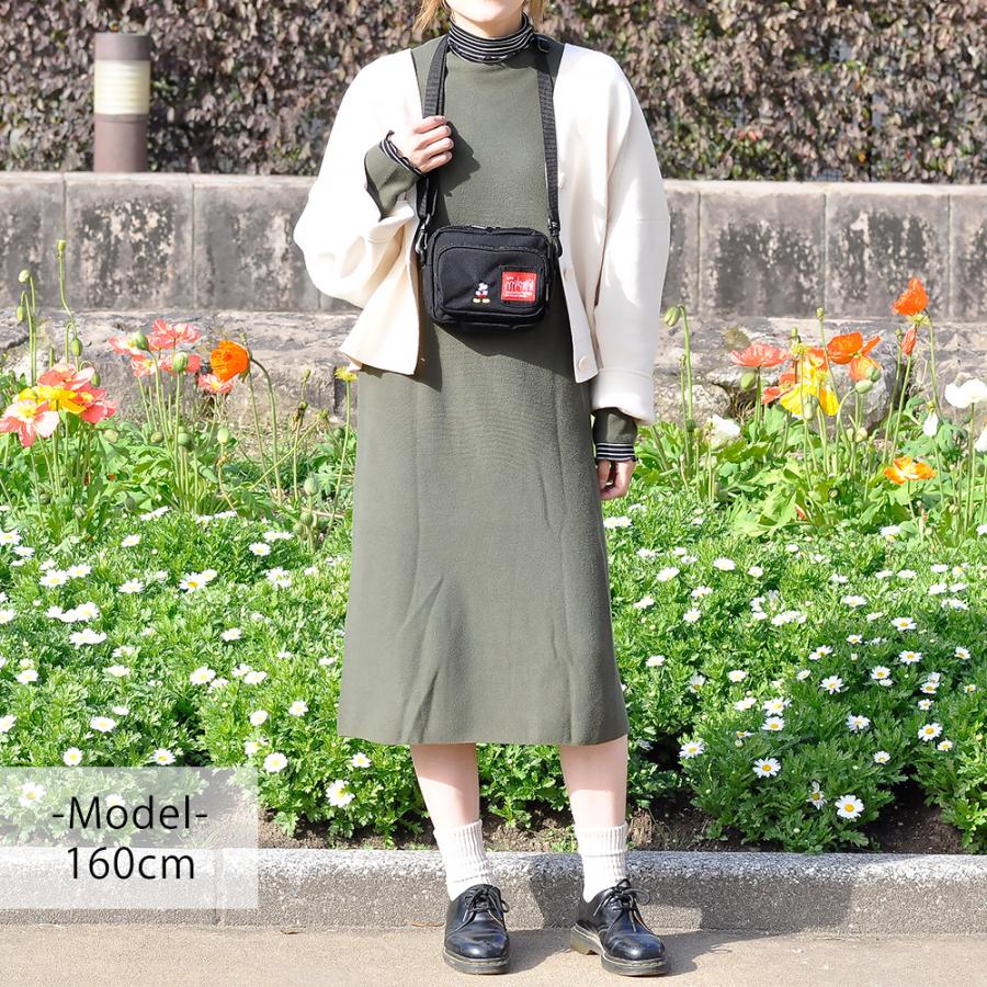 マンハッタンポーテージ ミッキー ショルダーバッグ ザブルームショルダー ミッキーマウス Manhattan Portage MP1496MIC23 ブラック メンズ レディース｜newbag-w｜04