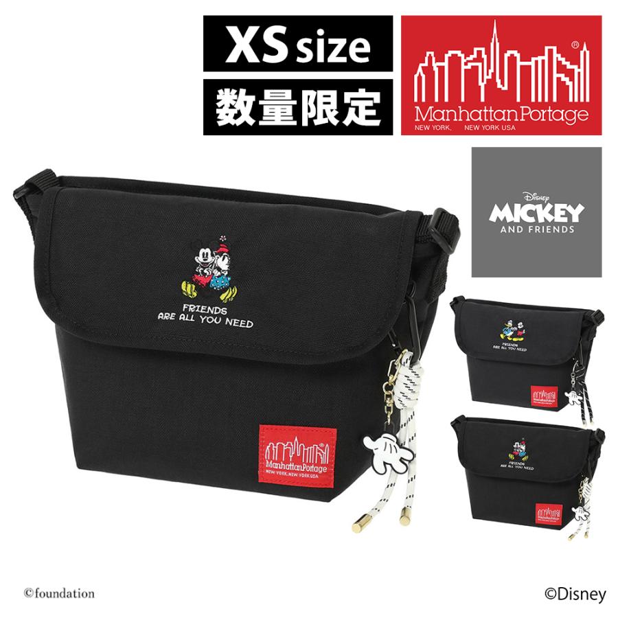 限定品 マンハッタンポーテージ ミッキー＆ミニー メッセンジャーバッグ Manhattan Portage（マンハッタンポーテージ） 最大41％ ミッキー