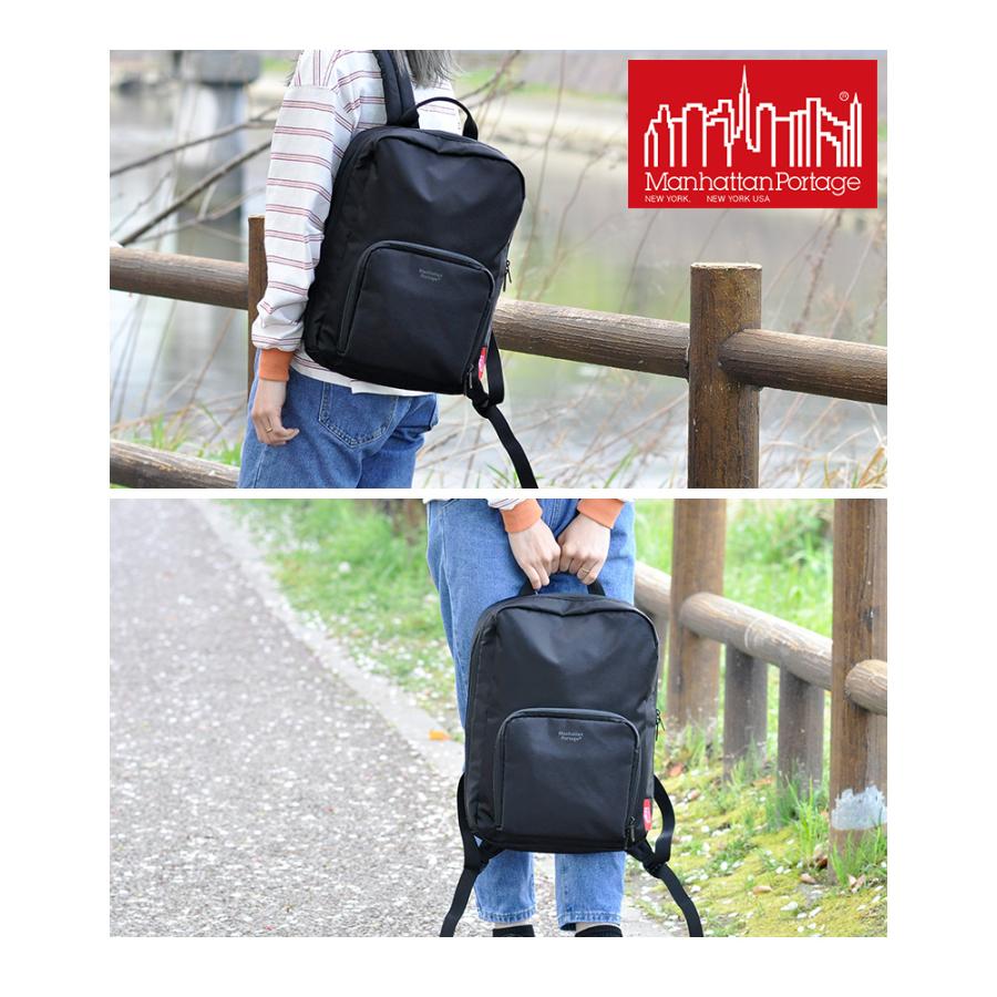 マンハッタンポーテージ リュックサック デイパック バックパック Manhattan Portage ポリアミドバックパック B4 A4 B5 mp2312ntwlb メンズ レディース｜newbag-w｜16