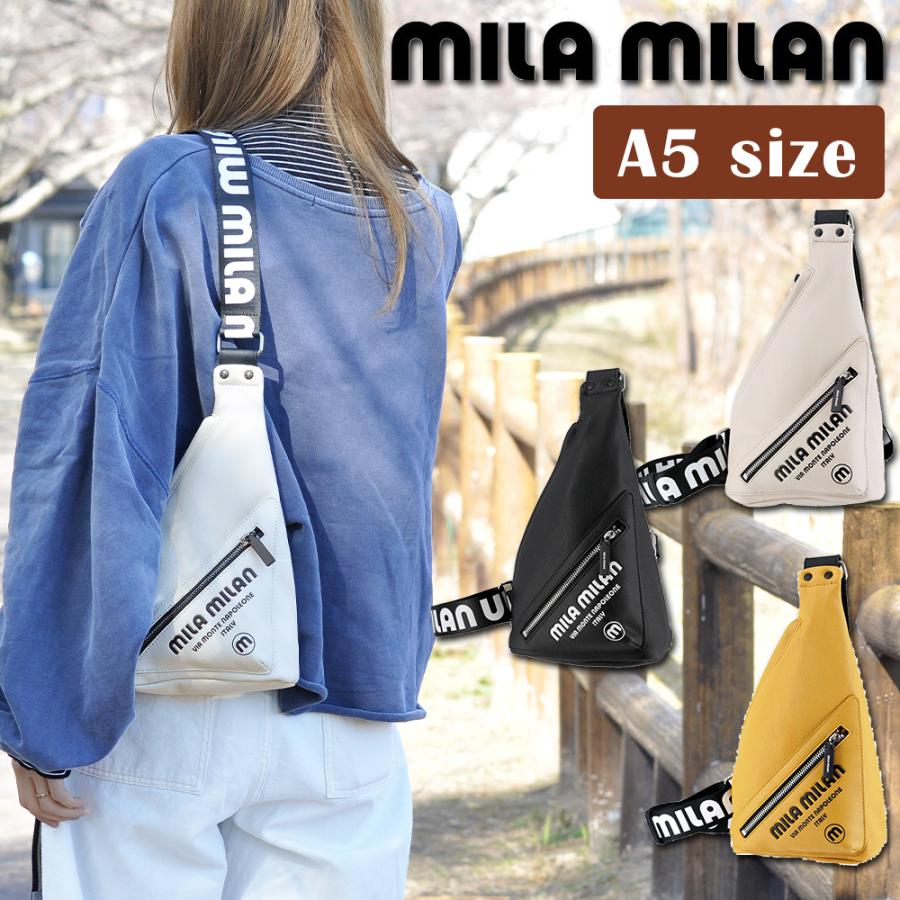 mila milan（ミラ・ミラン） 最大42％ バッグ ボディバッグ ワン 
