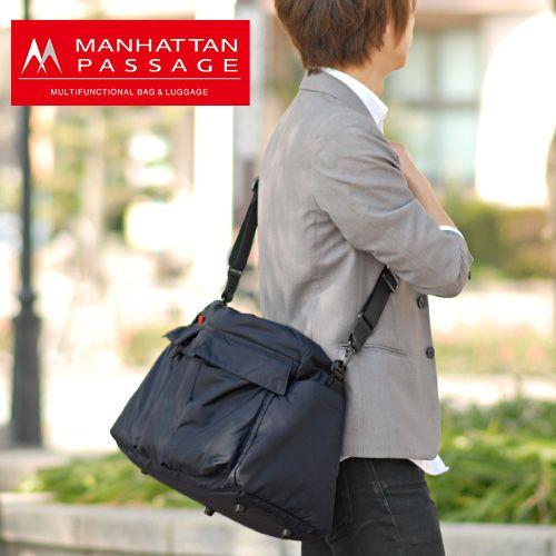 MANHATTAN PASSAGE 最大P+16% 2way ボストンバッグ ショルダー MANHATTAN PASSAGE 最大P+16% 2way ボストンバッグ ショルダー