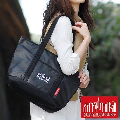 Manhattan Portage 最大P+16% トートバッグ MP Logo Printed Manhattan Portage 最大P+16% トートバッグ MP Logo Printed
