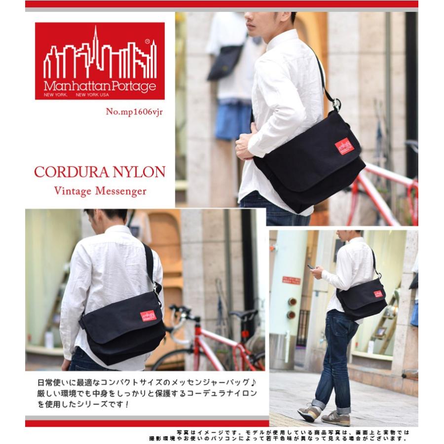 最大P+16% ノベルティ付き マンハッタンポーテージ メッセンジャーバッグ VINTAGE MESSENGER BAG JR MD MP1606VJR｜newbag-w｜08