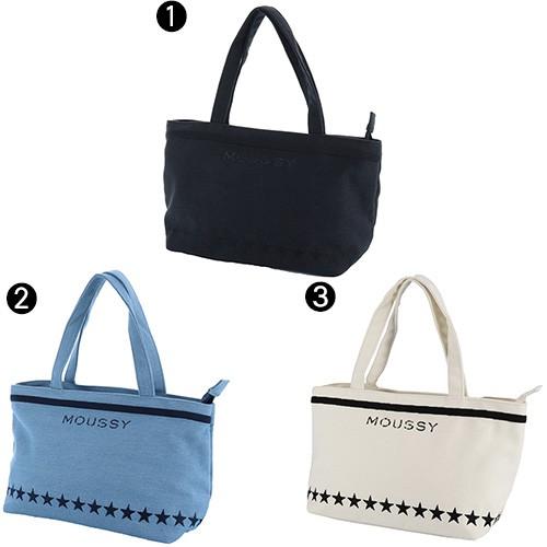 最大p 21 マウジー Moussy トートバッグ ランチトート Etoils Embroidery エトワルズエンブロイダリー Lunch Tote レディース M Newbag Wakamatsu 通販 Paypayモール