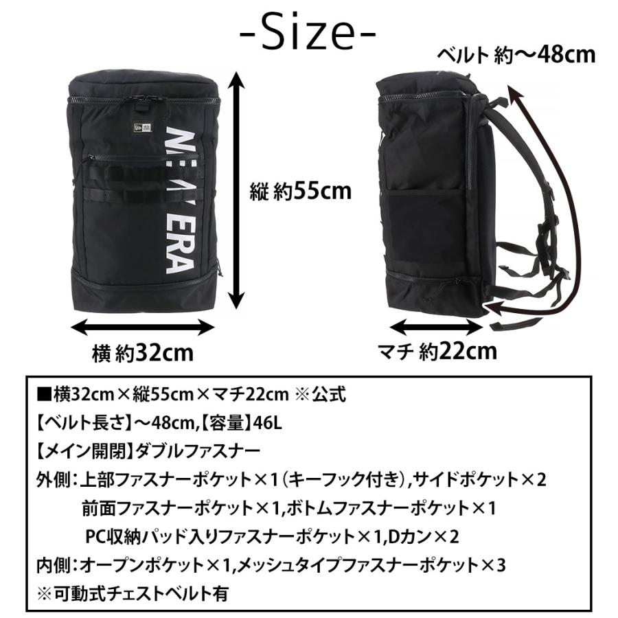 NEW ERA（ニューエラ） 最大40％ リュック 46L A3 B4 A4 NEW ERA