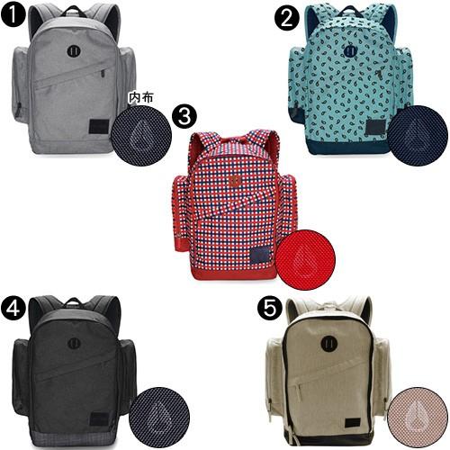 NIXON リュックサック グレー　新品未使用 NIXON（ニクソン） デイバック リュック 「NIXON/ニクソン」Landlock