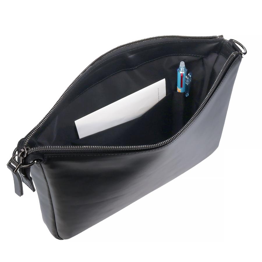 【美品】PORTER ポーター 本革調 ビジネスバッグ ブラック A4収納◎ CLERK（PORTER） ポーター ビジネスバッグ PORTER ブリーフケース 吉田