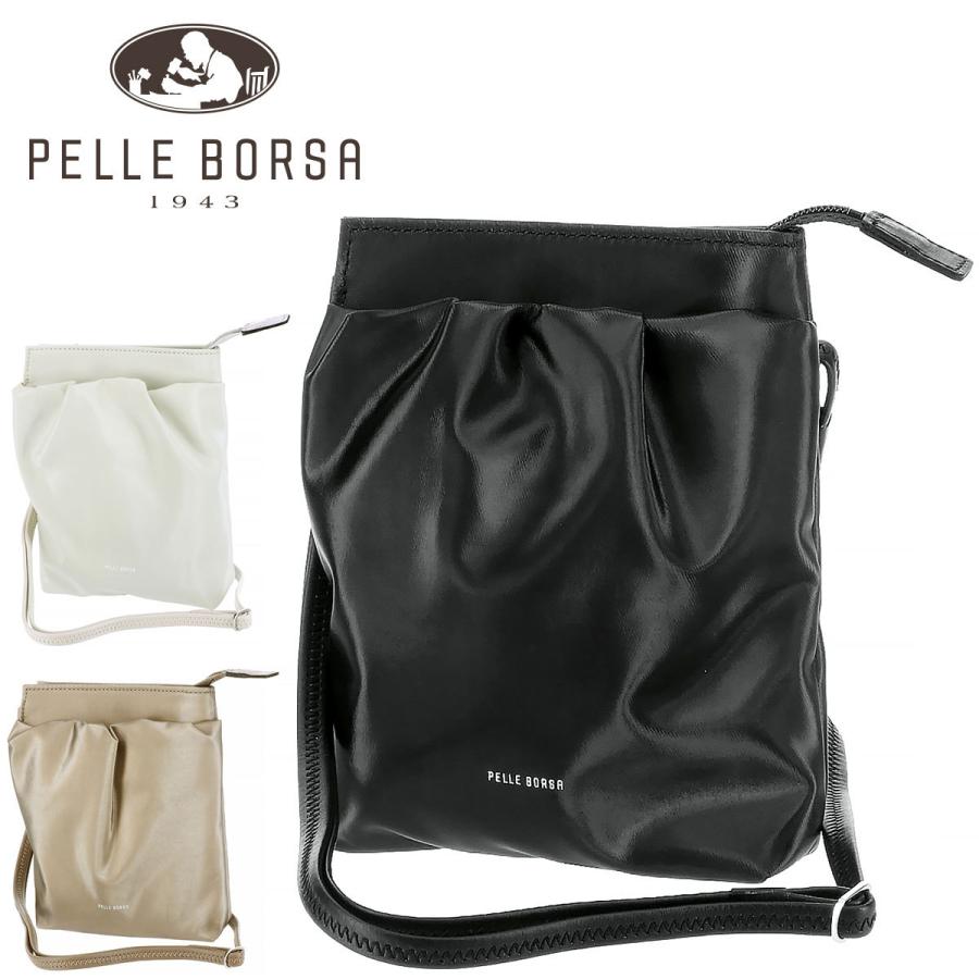 PELLE BORSA本皮ショルダーバッグ　値下げ 楽天市場】【10％クーポン】ペレボルサ バッグ PELLE BORSA ショルダー