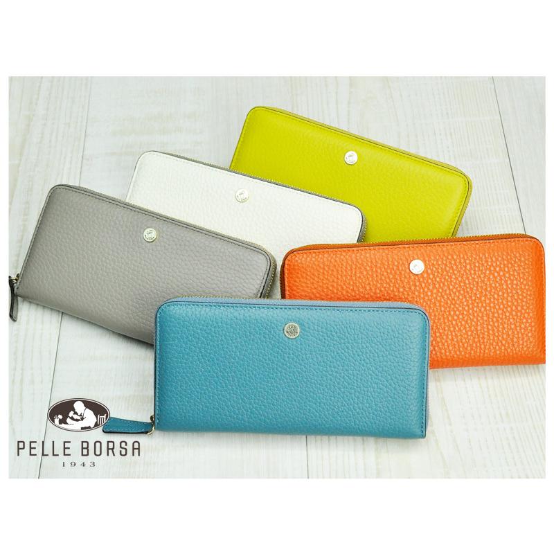 マーノグッズ 最大37％ ペレボルサ PELLE BORSA ラウンドファスナー長