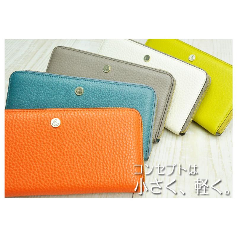 ペレボルサ 財布 レディース PELLE BORSA 長財布 マーノグッズ 4729-YE イエロー マーノグッズ 最大P+16% ペレボルサ PELLE BORSA ラウンドファスナー長