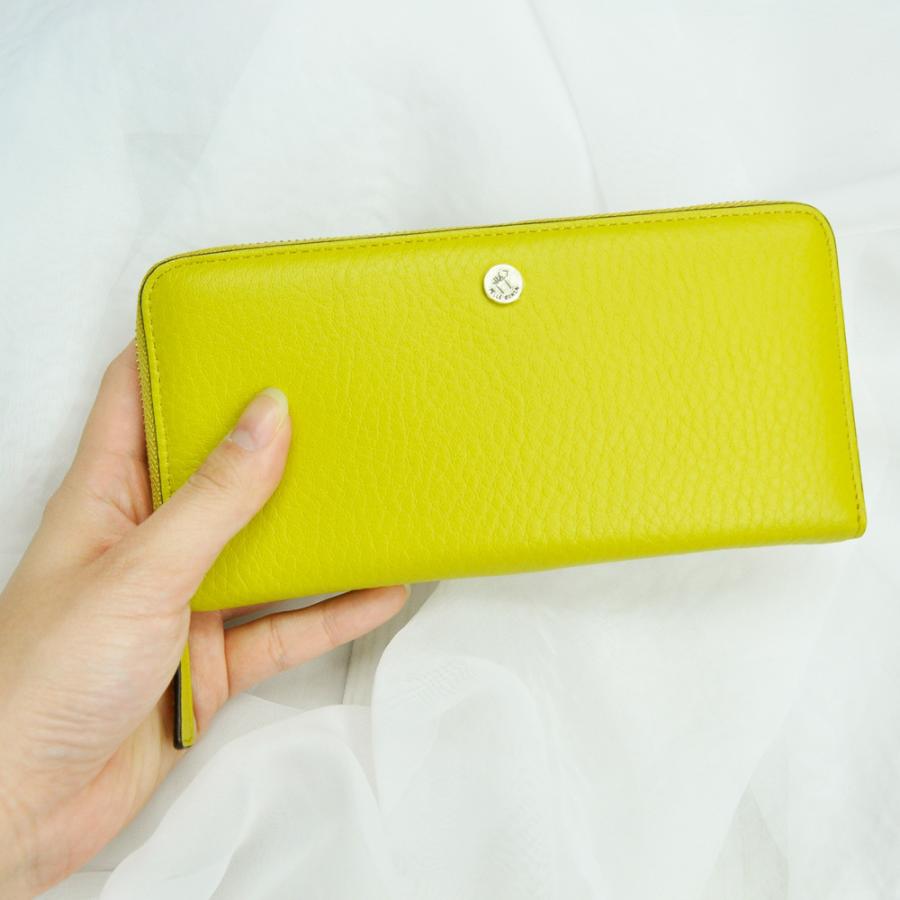 マーノグッズ 最大P+16% ペレボルサ PELLE BORSA ラウンドファスナー長