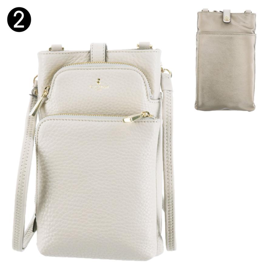 最大P+16% ペレボルサ PELLE BORSA スリムポシェット エコバッグ付き 