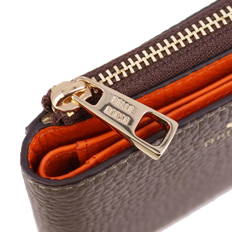 aymさま専用 PELLE BORSA（ペレボルサ） 最大44％ 財布 二つ折り財布 L字ファスナー