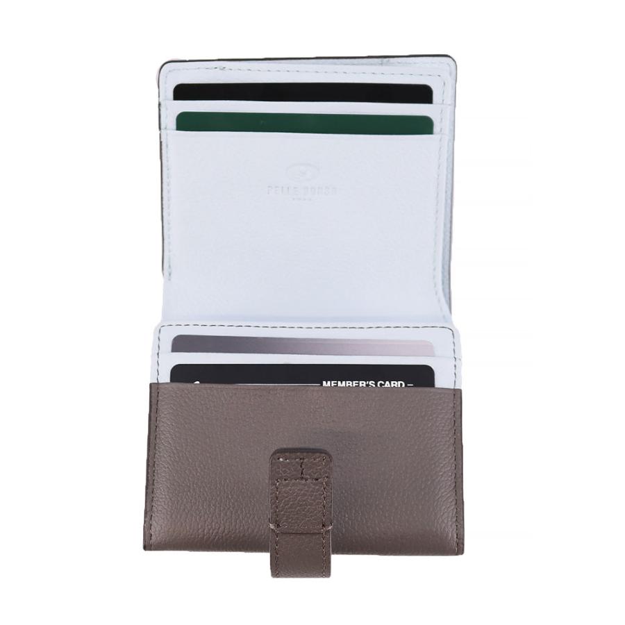 PELLE BORSA（ペレボルサ） 最大42％ 財布 二つ折財布 折財布 ミニ財布