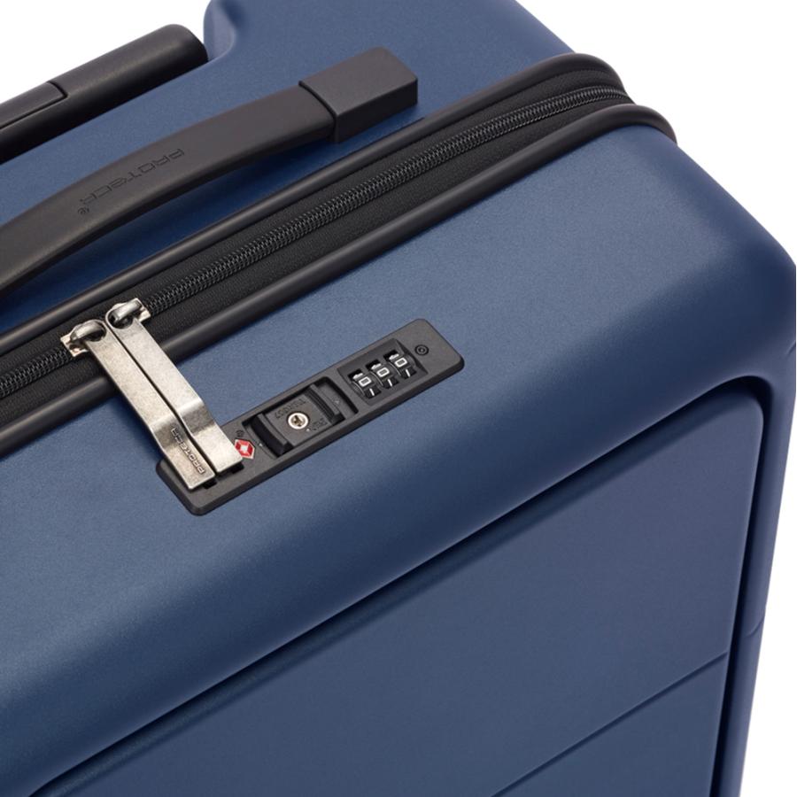 日本製PROTECA 40L3.3kg 機内キャリーTSAロック　ブルーグレー ProtecA 最大40％ メーカー直送 スーツケース キャリー 40L 2〜3泊