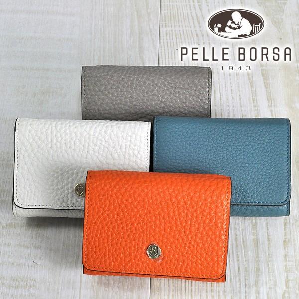 最大P+16% ペレボルサ PELLE BORSA 三つ折財布 Mano Goods マーノグッズ 204723｜newbag-w