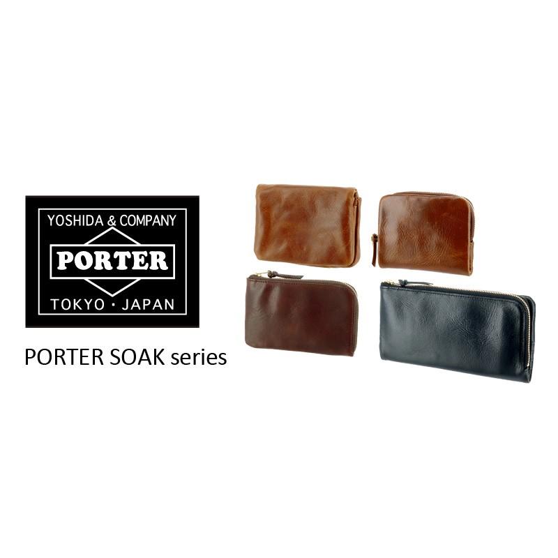 ポーターソーク　極美品 SOAK（PORTER） ポーター ソーク ウォレット 101-06003 財布 二つ折り
