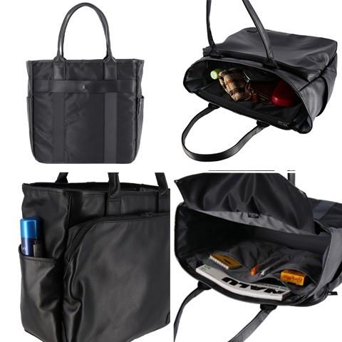 ポーター PORTER トートバッグ TIME BLACK タイムブラック Tote Bag 吉田カバン 146-16104の画像